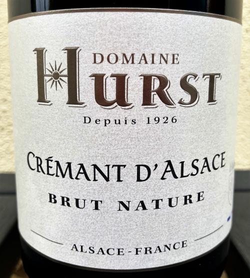 CREMANT D'ALSACE BRUT NATURE