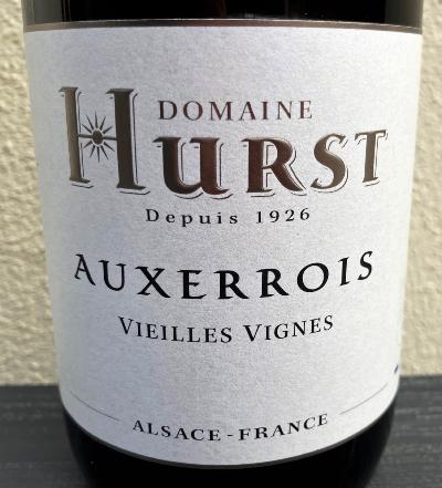 AUXERROIS Vieilles Vignes 2023