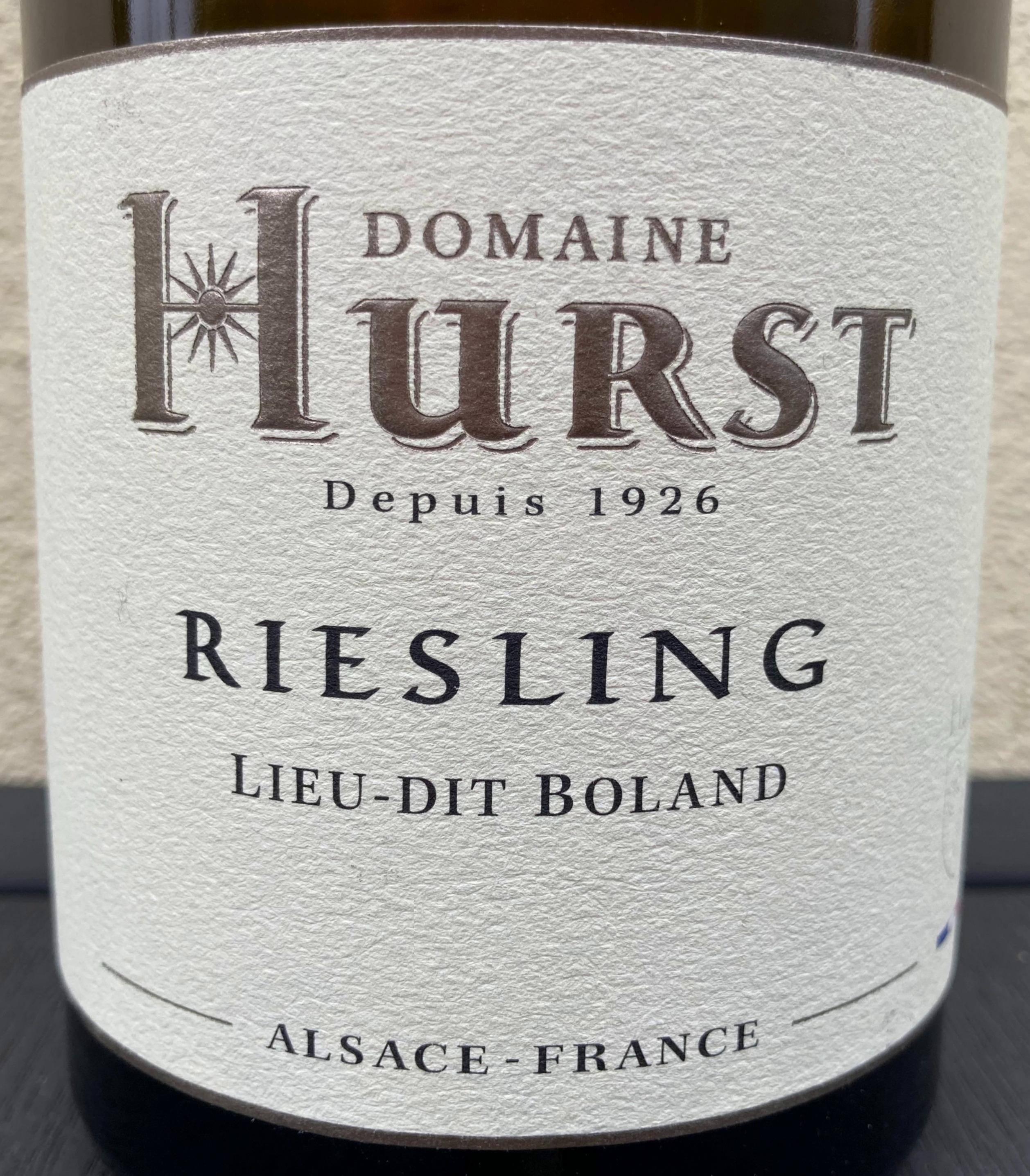 RIESLING Lieu-dit BOLAND 2020